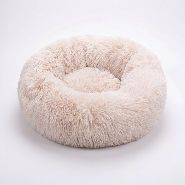 Cloud Nine Plush Round Dog Bed