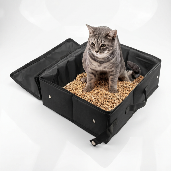 The Pure Box Foldable Travel Litter Box