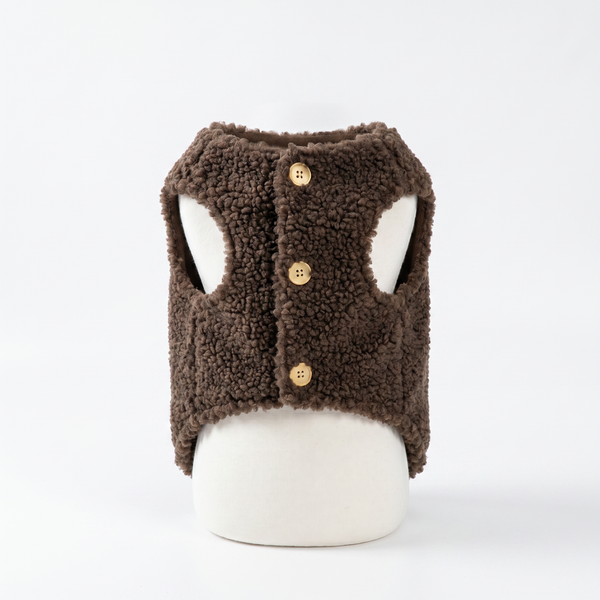 The Vogue Outerwear Lambhair Vest