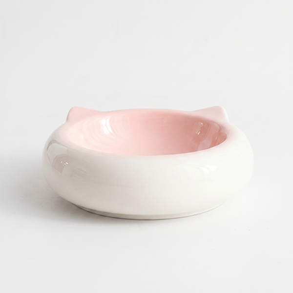 The Nourish Ceramic Cat-Ear Bowl