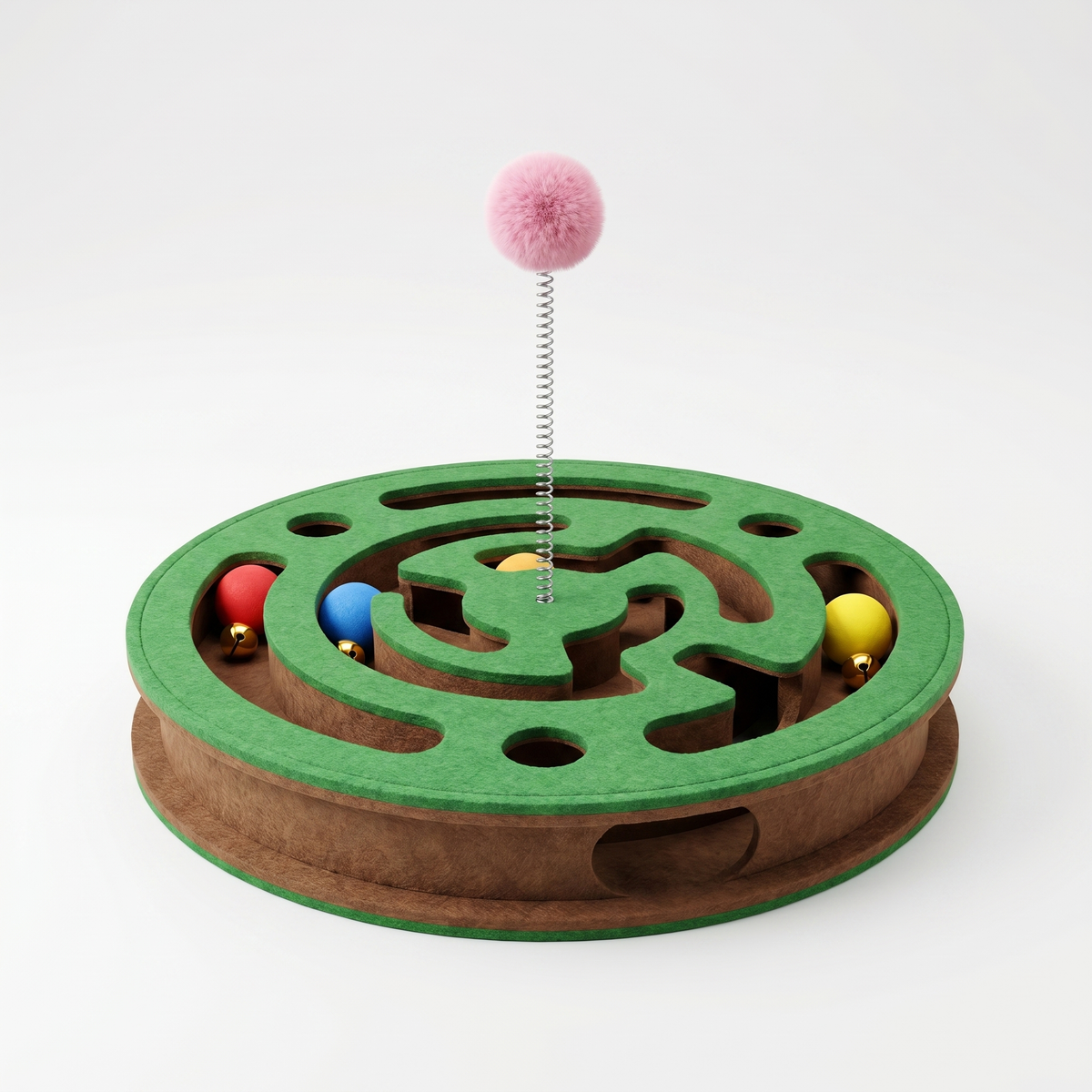 The Pounce Hunt Felt Maze Puzzle