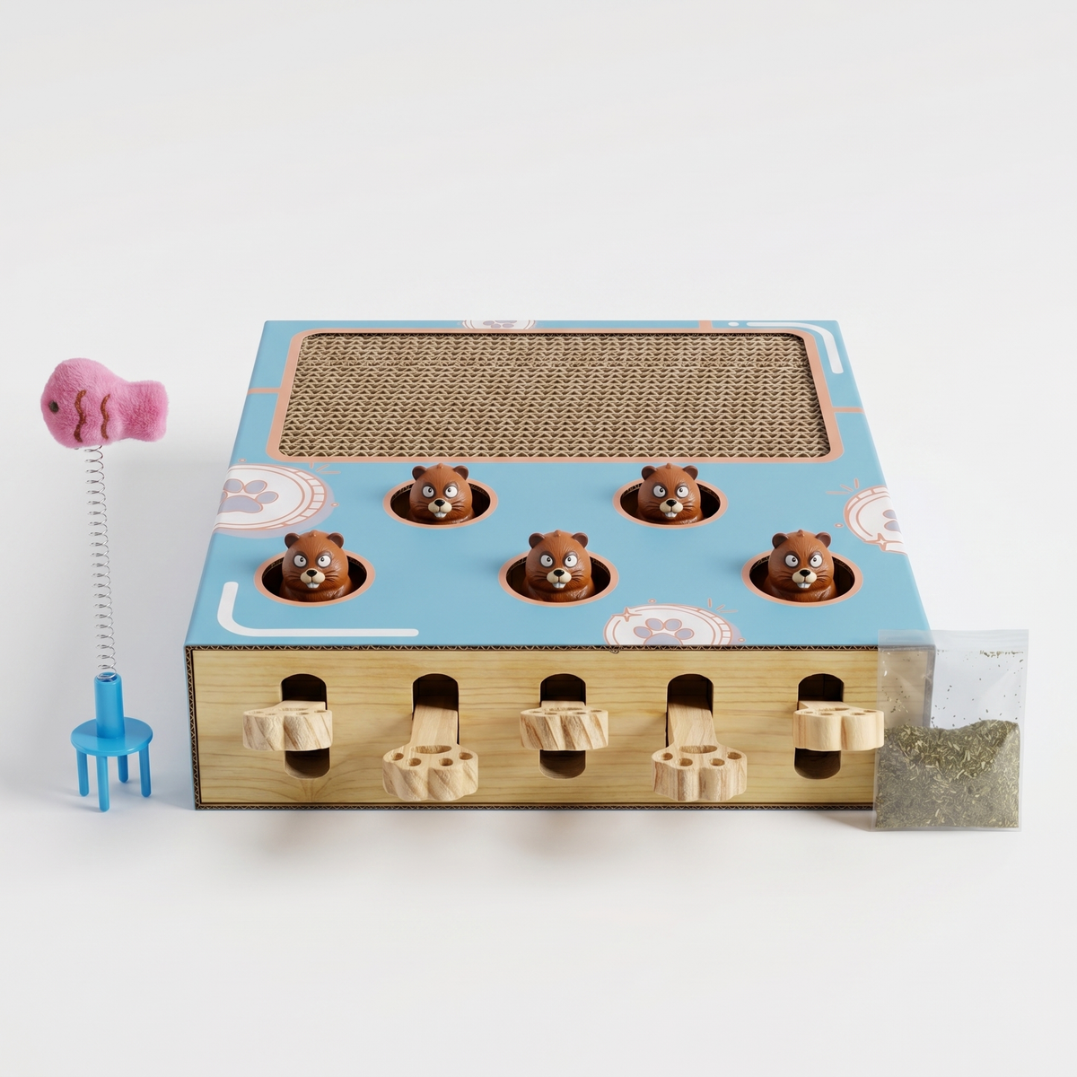 The Pounce Hunt 3-in-1 Gopher Box