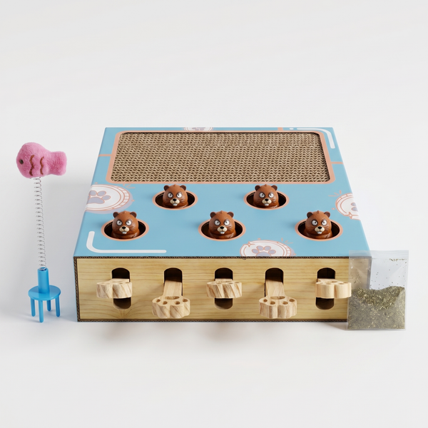 The Pounce Hunt 3-in-1 Gopher Box